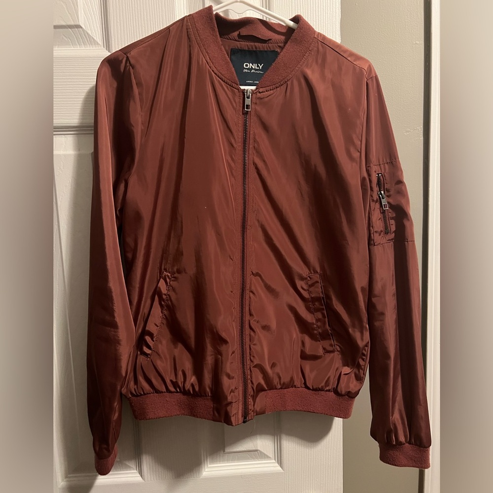 ONLY Burgundy Jacket